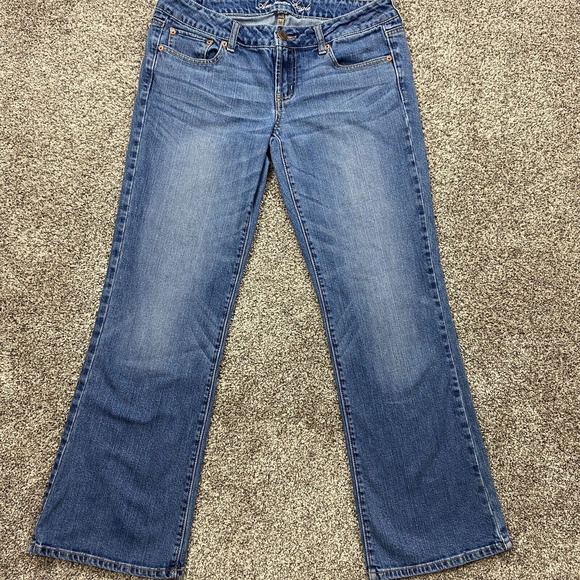 American Eagle Outfitters Denim - American Eagle Outfitters Medium Blue Flare Jeans